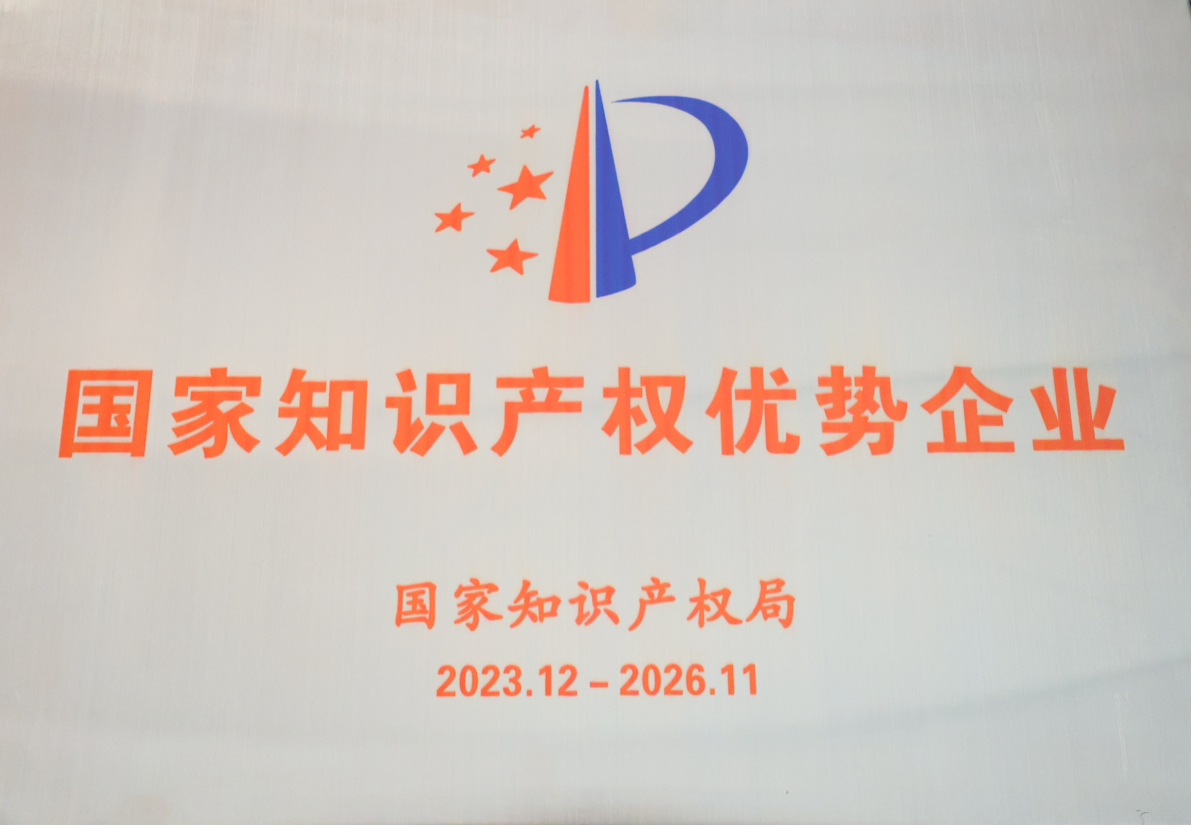國(guó)家知識(shí)產(chǎn)權(quán)優(yōu)勢(shì)企業(yè)